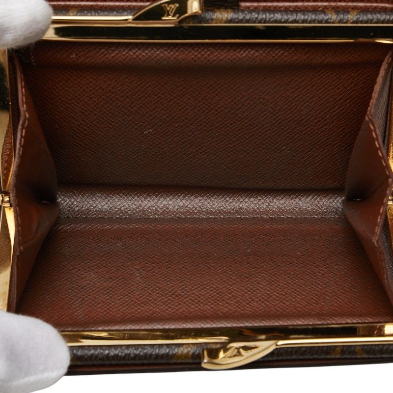 Louis Vuitton Louis Vuitton Louis Vuitton Portefeuille Viennois Monogram Wallet Canvas Short Wallet M61663 DUTY FREE for USA Size ONE SIZE - 9 Thumbnail
