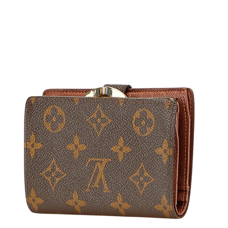 Louis Vuitton Louis Vuitton Louis Vuitton Portefeuille Viennois Monogram Wallet Canvas Short Wallet M61663 DUTY FREE for USA Size ONE SIZE - 2 Thumbnail