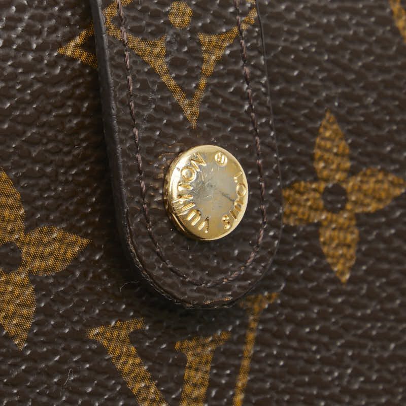 Louis Vuitton Louis Vuitton Louis Vuitton Portefeuille Viennois Monogram Wallet Canvas Short Wallet M61663 DUTY FREE for USA Size ONE SIZE - 6 Thumbnail