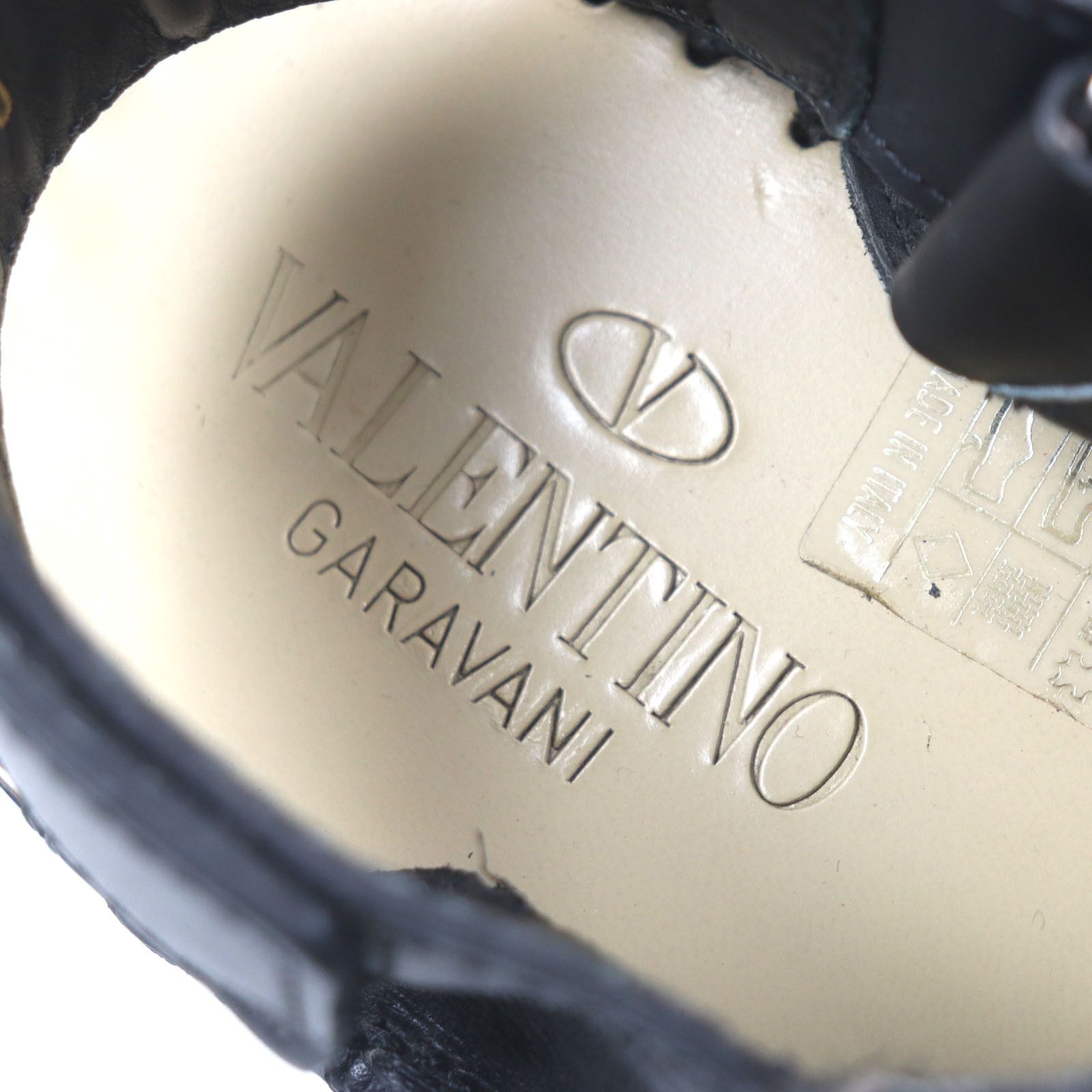 Valentino Valentino Valentino Dragon Embroidery Leather Sandals Leather Shoes Size ONE SIZE - 7 Thumbnail