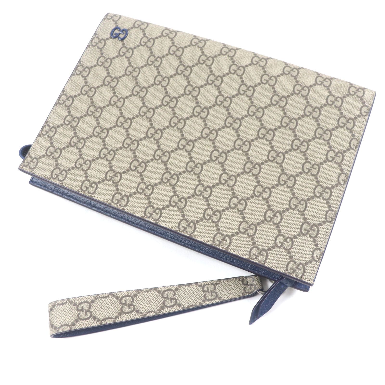 Gucci Gucci Gucci GG Supreme Business Bag Small Pouch Clutch Leather Business Bag 768255 Size ONE SIZE - 6 Thumbnail