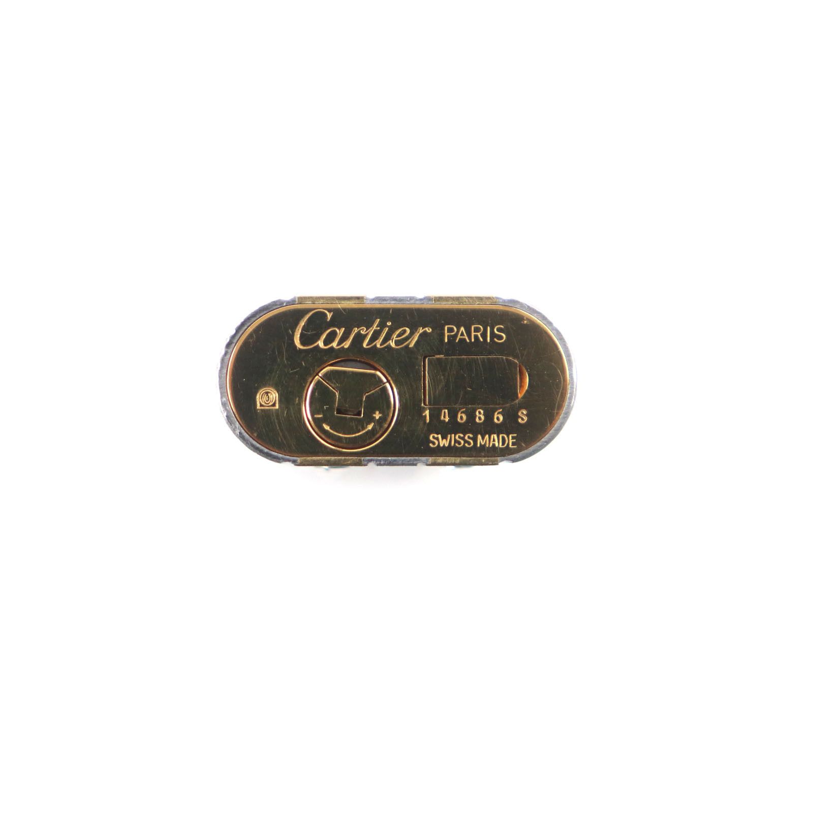 Cartier Cartier Cartier Santos Oval Lighter Metal Lighter DUTY FREE for USA Size ONE SIZE - 5 Thumbnail
