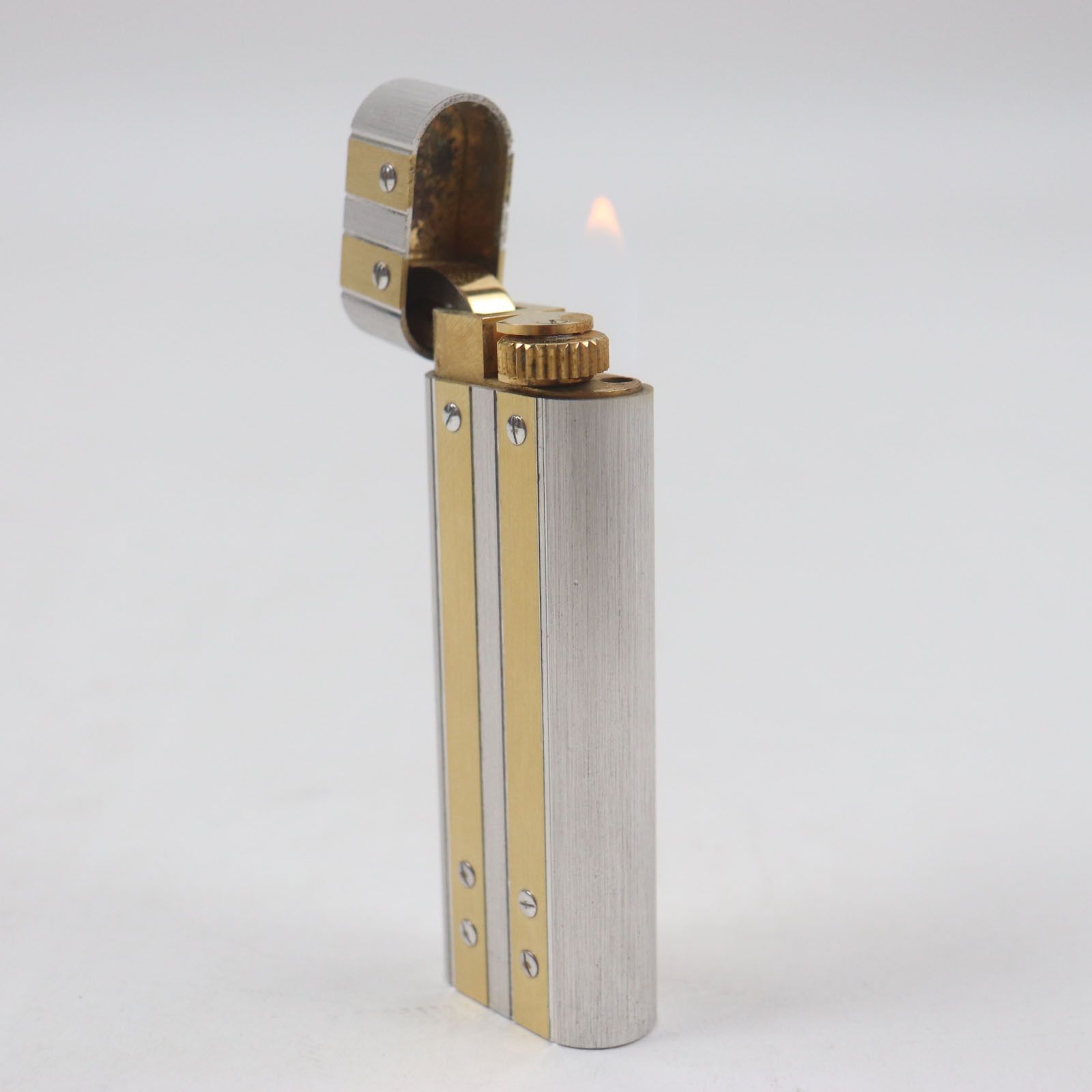 Cartier Cartier Cartier Santos Oval Lighter Metal Lighter DUTY FREE for USA Size ONE SIZE - 3 Thumbnail