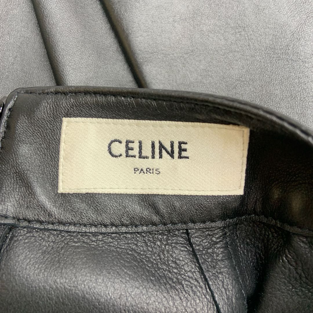 Celine Celine Celine Leather Skirt Leather Skirts DUTY FREE for USA Size ONE SIZE - 5 Thumbnail