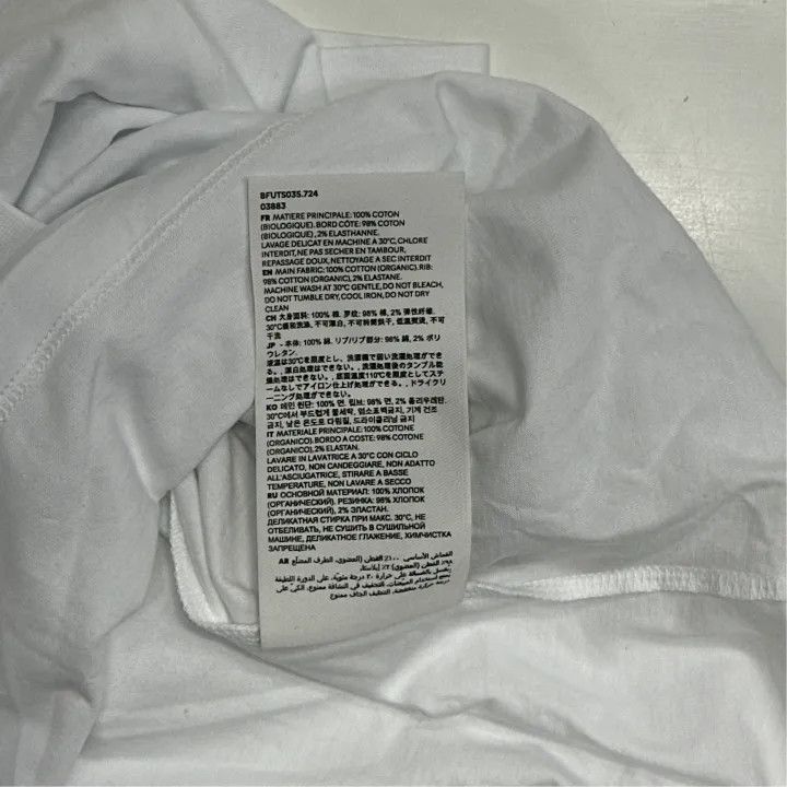 AMI AMI Heart Logo Embroidered Cotton T-Shirt 0079 Size US XS / EU 42 / 0 - 3 Thumbnail