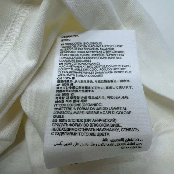 AMI AMI Paris Classic White Heart Embroidered T-Shirt 0079 Size US XL / EU 56 / 4 - 6 Thumbnail
