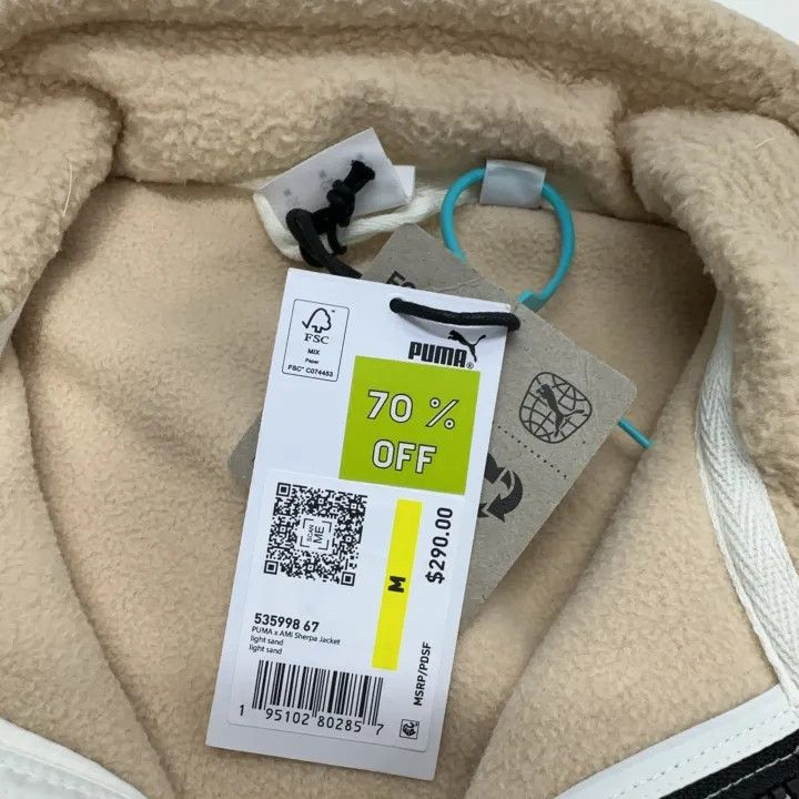 AMI PUMA x AMI Colorblock Heart Logo Jacket 0079 Size US M / EU 48-50 / 2 - 5 Thumbnail