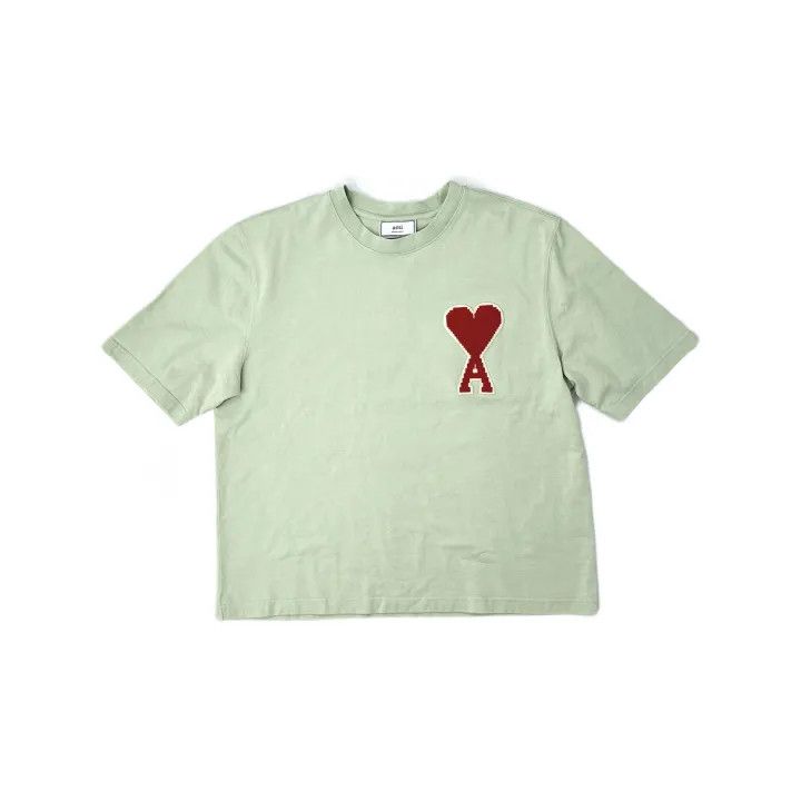 AMI AMI Heart Graphic Short Sleeve T-Shirt 0079 Size US L / EU 52-54 / 3 - 2 Thumbnail