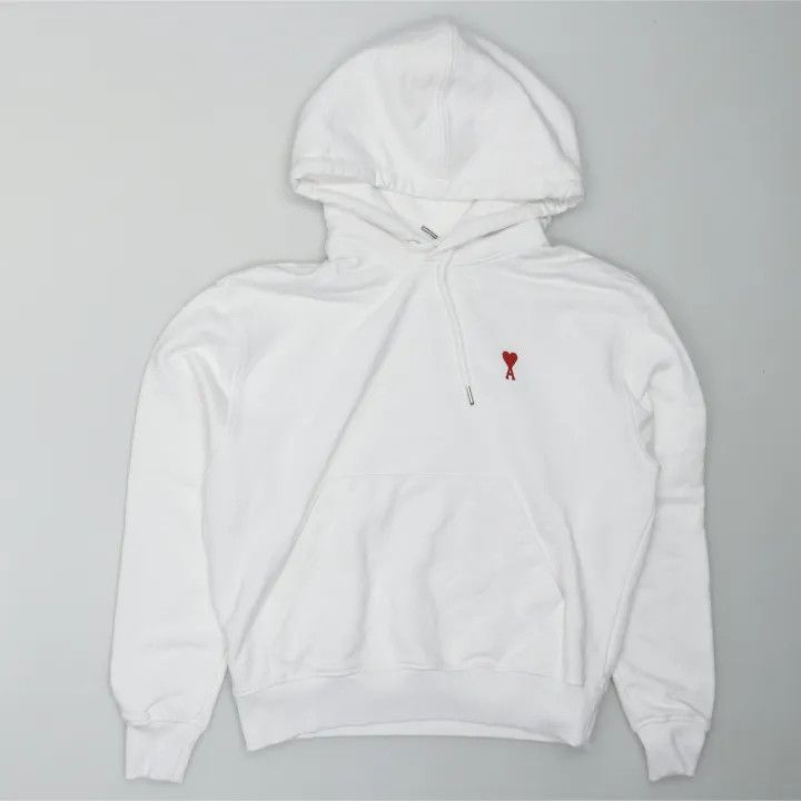AMI AMI Paris Embroidered Hoodie for Unisex 0079 Size US XS / EU 42 / 0 - 2 Thumbnail