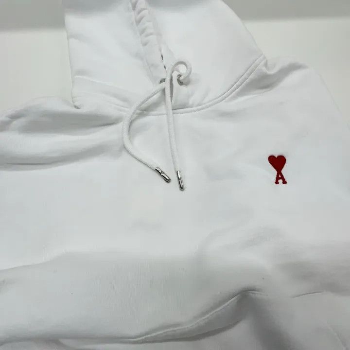 AMI AMI Paris Embroidered Hoodie for Unisex 0079 Size US XS / EU 42 / 0 - 16 Thumbnail