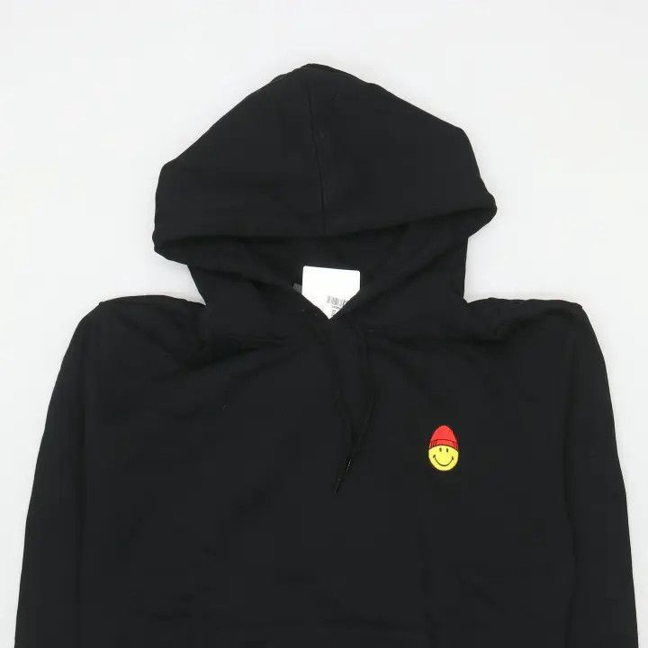 AMI AMI Black Embroidered Hoodie with Patch 0079 Size US L / EU 52-54 / 3 - 3 Thumbnail