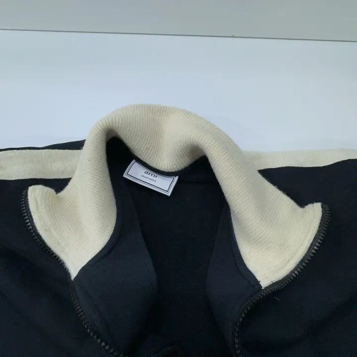 AMI AMI Paris High Neck Embroidered Jacket 0079 Size US XL / EU 56 / 4 - 7 Thumbnail
