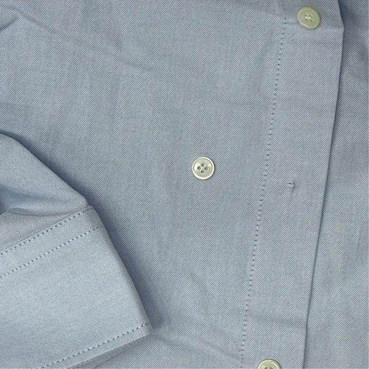 AMI Ami Paris Sky Blue Long Sleeve Shirt 0079 Size US M / EU 48-50 / 2 - 4 Thumbnail