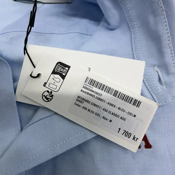 AMI AMI Paris Comfortable Long Sleeve Shirt 0079 Size US M / EU 48-50 / 2 - 4 Thumbnail
