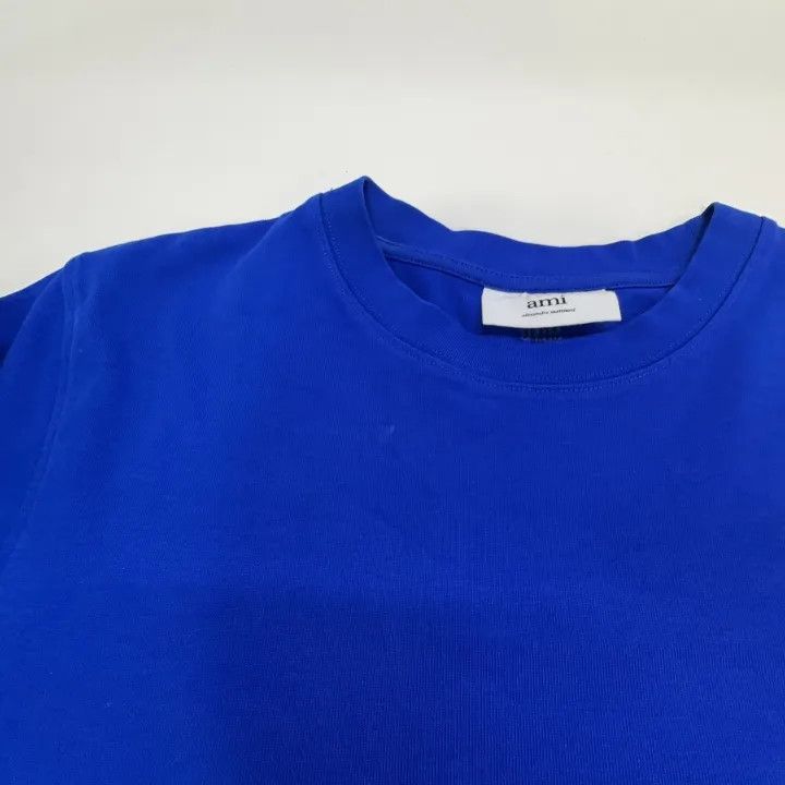 AMI AMI Logo Embroidered Long Sleeve T-Shirt 0079 Size US M / EU 48-50 / 2 - 10 Thumbnail