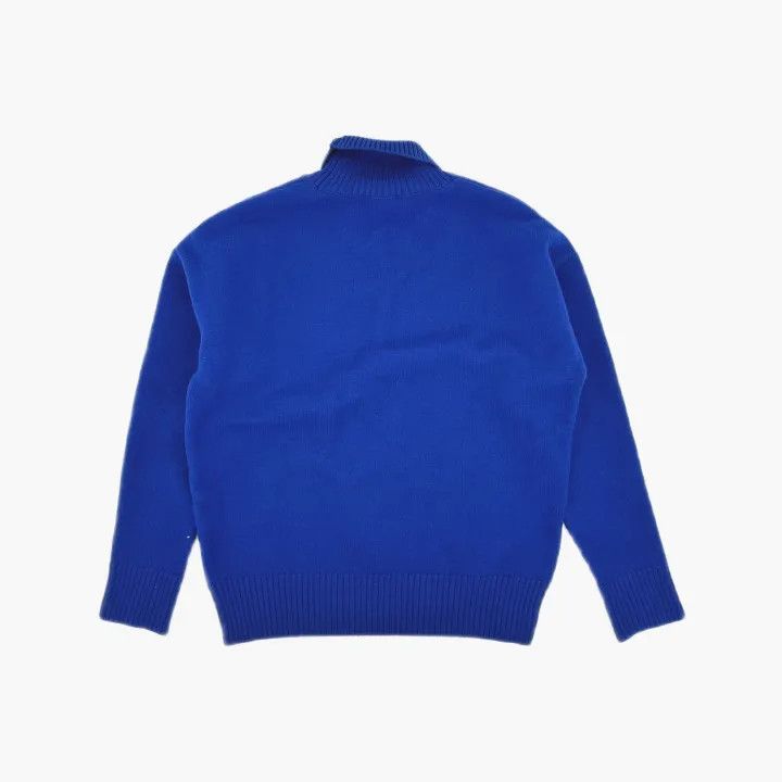 AMI AMI Logo Knit Turtleneck Sweater for Men 0079 Size US M / EU 48-50 / 2 - 3 Thumbnail