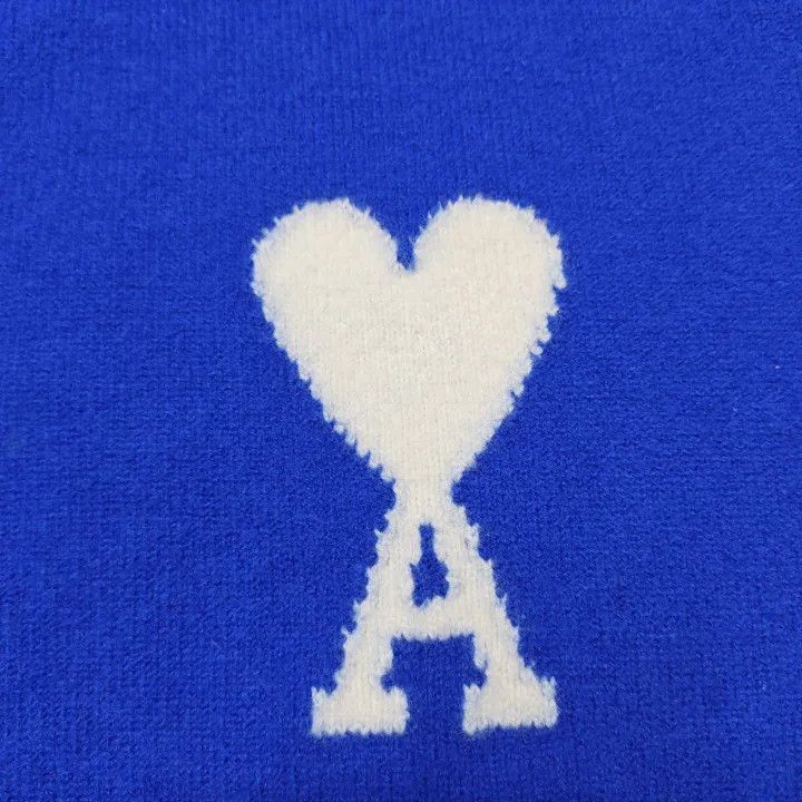 AMI AMI Logo Knit Turtleneck Sweater for Men 0079 Size US M / EU 48-50 / 2 - 8 Thumbnail