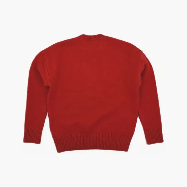 AMI AMI Red Heart Logo Wool Sweater 0079 Size US S / EU 44-46 / 1 - 3 Thumbnail