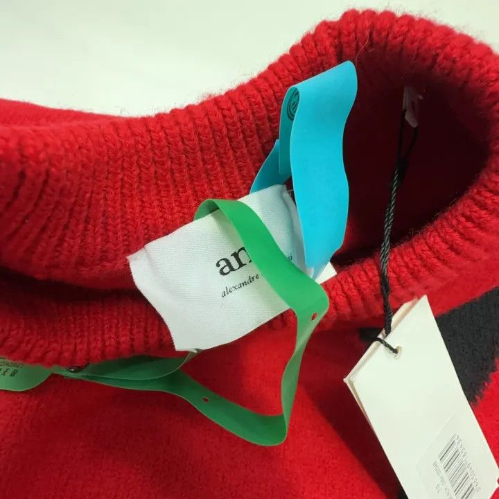 AMI AMI Red Heart Logo Wool Sweater 0079 Size US S / EU 44-46 / 1 - 6 Thumbnail