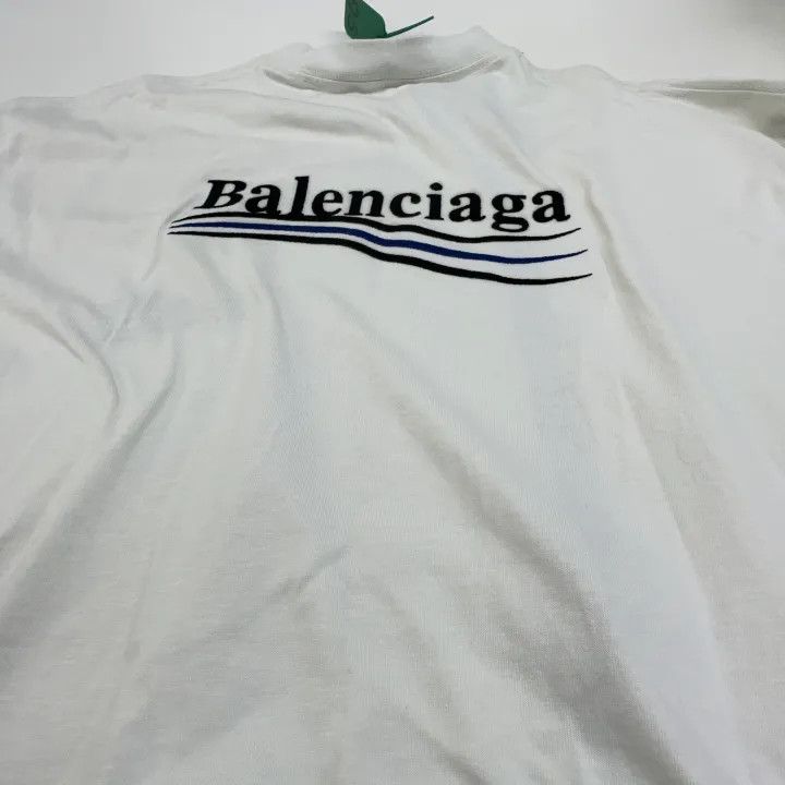 Balenciaga Balenciaga Political Campaign Logo T-Shirt 0079 Size US L / EU 52-54 / 3 - 4 Thumbnail