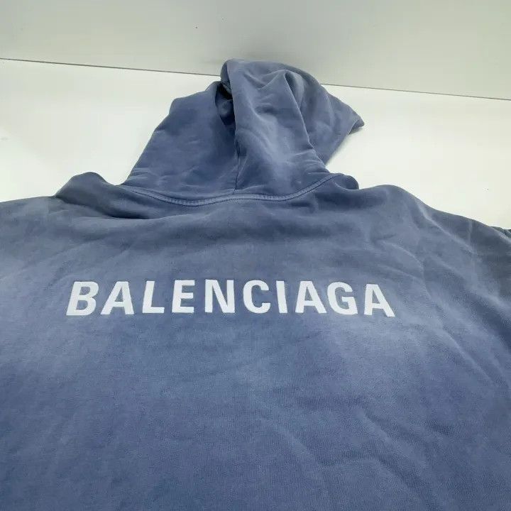 Balenciaga Balenciaga FW23 Logo Print Casual Hoodie 0079 Size US S / EU 44-46 / 1 - 20 Thumbnail