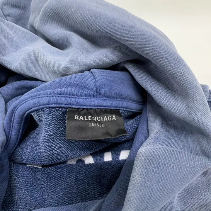 Balenciaga Balenciaga FW23 Logo Print Casual Hoodie 0079 Size US S / EU 44-46 / 1 - 2 Thumbnail