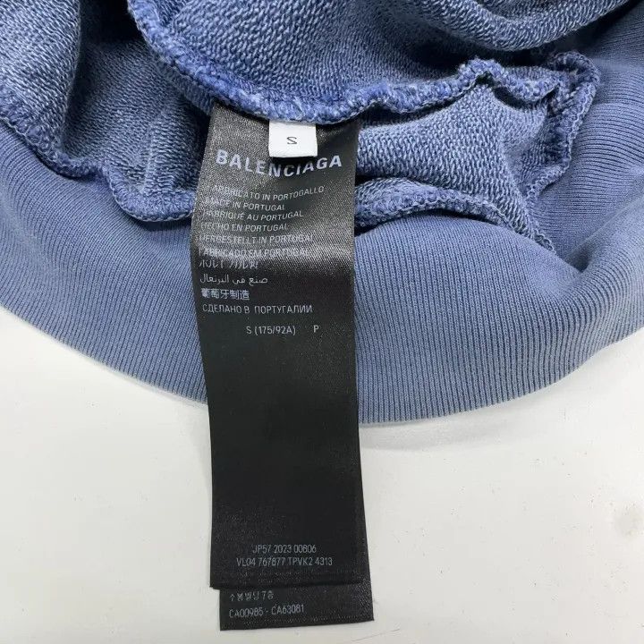 Balenciaga Balenciaga FW23 Logo Print Casual Hoodie 0079 Size US S / EU 44-46 / 1 - 4 Thumbnail