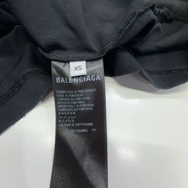 Balenciaga Balenciaga Be Different Black Short Sleeve T-Shirt 0079 Size US XS / EU 42 / 0 - 6 Thumbnail