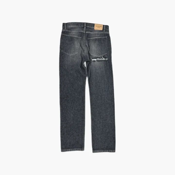 Balenciaga Balenciaga FW21 Men's Casual Straight Jeans 0079 Size US 30 / EU 46 - 3 Thumbnail