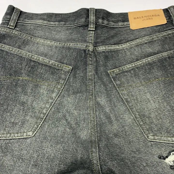 Balenciaga Balenciaga FW21 Men's Casual Straight Jeans 0079 Size US 30 / EU 46 - 8 Thumbnail