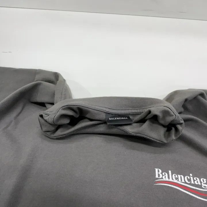 Balenciaga Balenciaga FW22 Logo Detail Short Sleeve T-Shirt 0079 Size US S / EU 44-46 / 1 - 7 Thumbnail