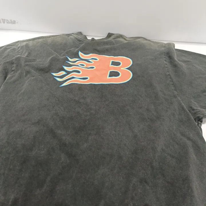Balenciaga Balenciaga SS21 Flame Vintage Short Sleeve T-Shirt 0079 Size US S / EU 44-46 / 1 - 6 Thumbnail