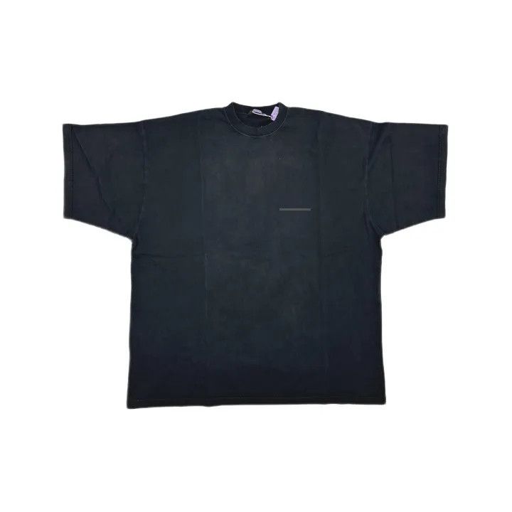 Balenciaga Balenciaga FW22 Loose Fit Black T-Shirt 0079 Size US L / EU 52-54 / 3 - 2 Thumbnail