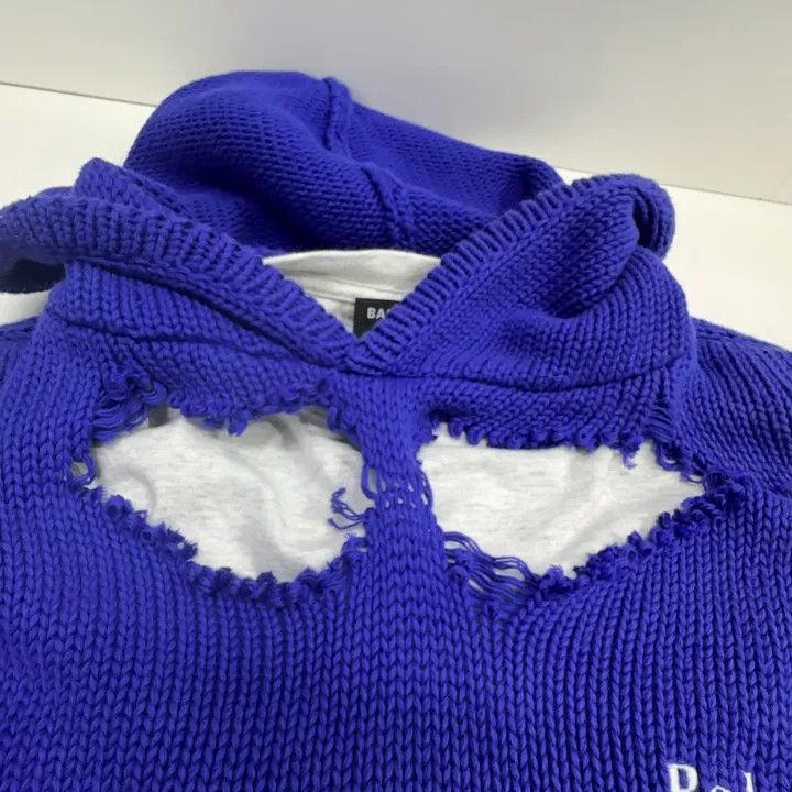Balenciaga Balenciaga Classic Logo Embroidered Hoodie Sweater 0079 Size US XS / EU 42 / 0 - 11 Thumbnail