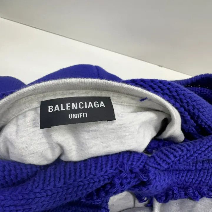 Balenciaga Balenciaga Classic Logo Embroidered Hoodie Sweater 0079 Size US XS / EU 42 / 0 - 6 Thumbnail