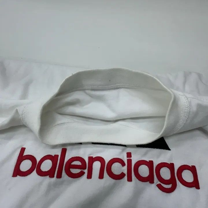 Balenciaga Balenciaga x Adidas Embroidered Logo T-Shirt 0079 Size US M / EU 48-50 / 2 - 8 Thumbnail