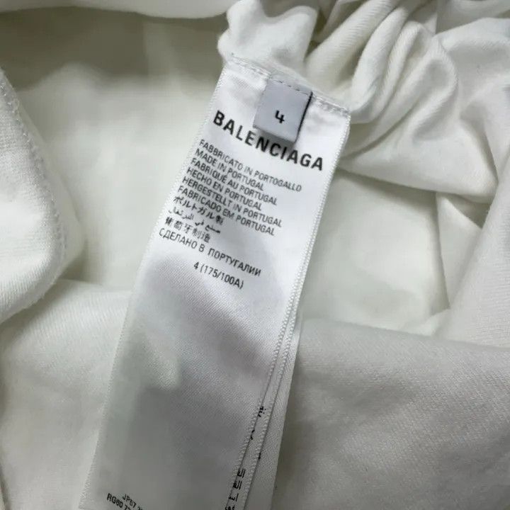 Balenciaga Balenciaga x Adidas Embroidered Logo T-Shirt 0079 Size US M / EU 48-50 / 2 - 5 Thumbnail