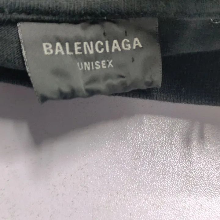 Balenciaga Balenciaga Black Casual Embroidered T-Shirt 0079 Size US XS / EU 42 / 0 - 3 Thumbnail