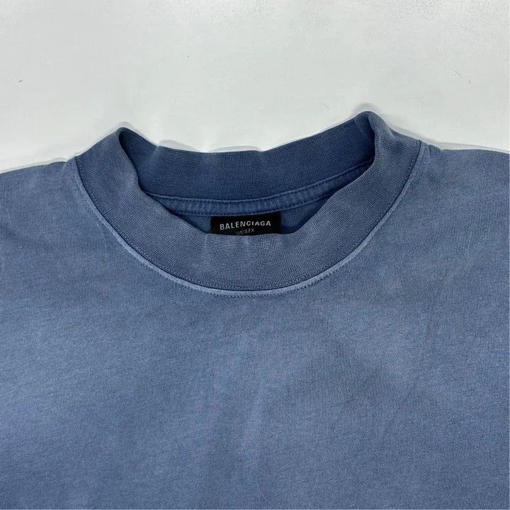 Balenciaga Balenciaga SS25 Logo Print Short Sleeve T-Shirt 0079 Size US S / EU 44-46 / 1 - 6 Thumbnail