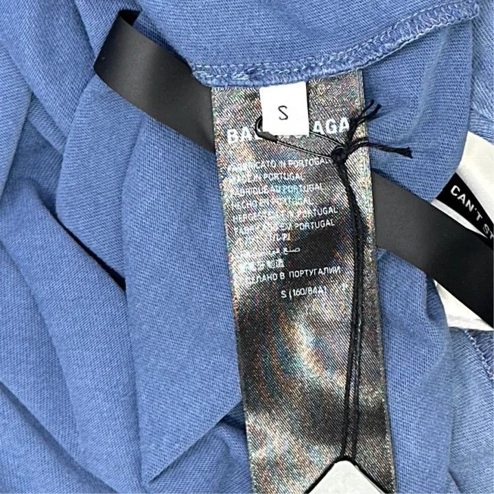 Balenciaga Balenciaga SS25 Logo Print Short Sleeve T-Shirt 0079 Size US S / EU 44-46 / 1 - 3 Thumbnail