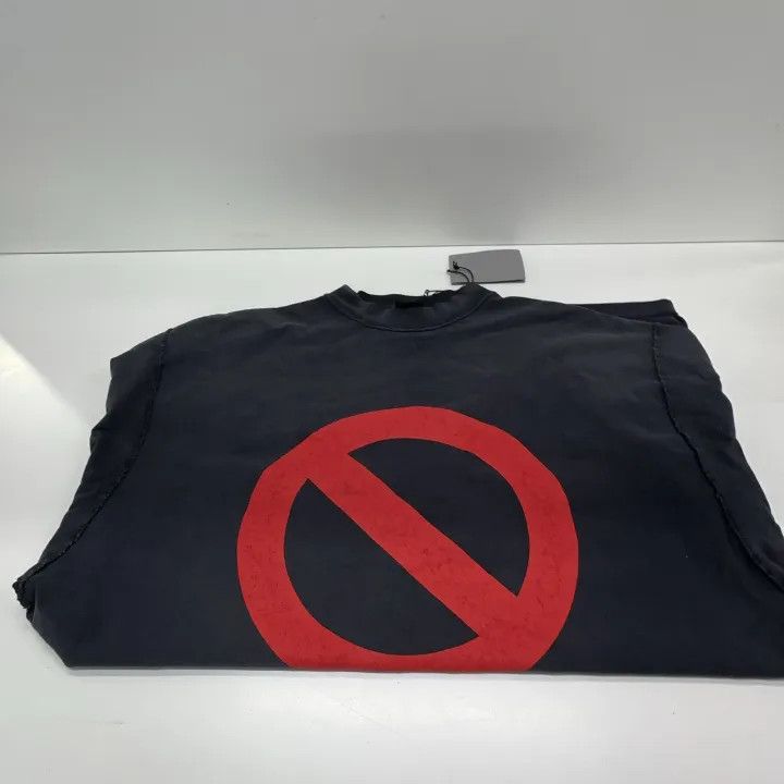 Balenciaga Balenciaga BFRND Logo Print Black Short Sleeve T-shirt 0079 Size US M / EU 48-50 / 2 - 8 Thumbnail