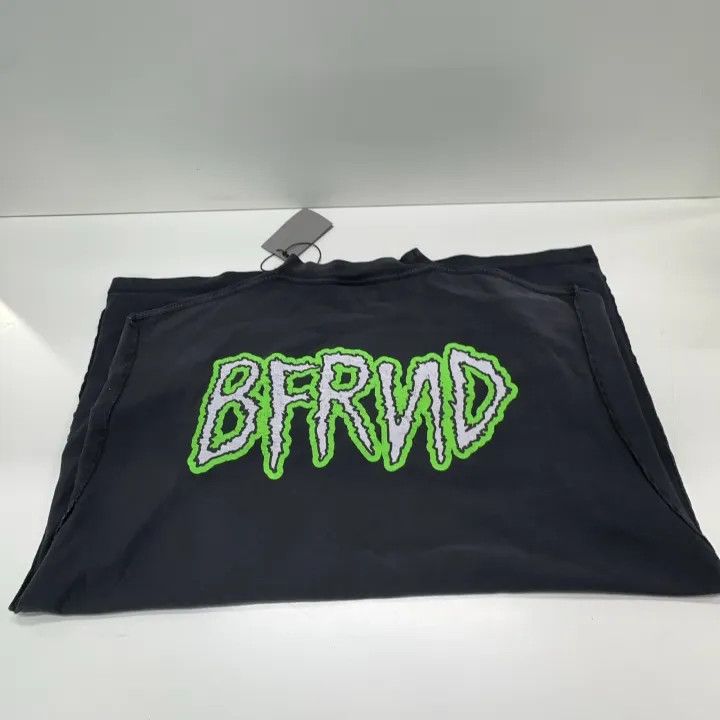 Balenciaga Balenciaga BFRND Logo Print Black Short Sleeve T-shirt 0079 Size US M / EU 48-50 / 2 - 12 Thumbnail