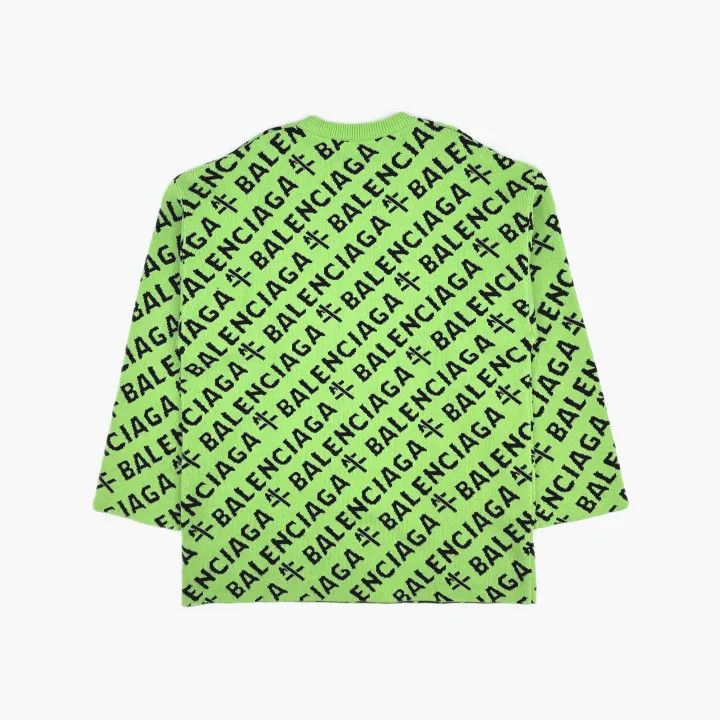 Balenciaga Balenciaga SS21 Logo Knit Long Sleeve Sweater 0079 Size US S / EU 44-46 / 1 - 3 Thumbnail