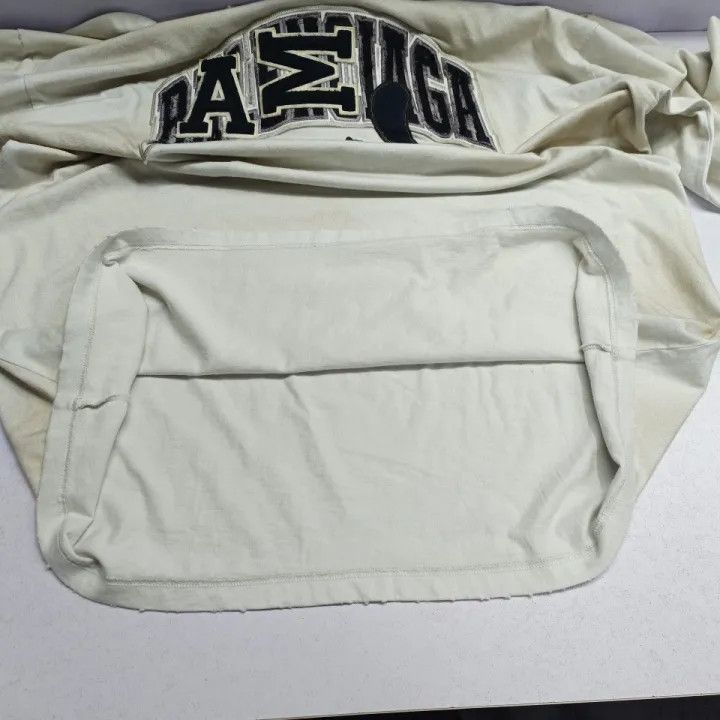 Balenciaga Balenciaga SS23 Embroidered Logo Long Sleeve T-Shirt 0079 Size US M / EU 48-50 / 2 - 8 Thumbnail