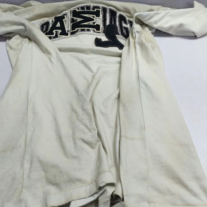 Balenciaga Balenciaga SS23 Embroidered Logo Long Sleeve T-Shirt 0079 Size US M / EU 48-50 / 2 - 9 Thumbnail