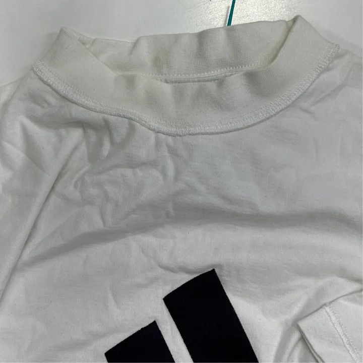 Balenciaga Balenciaga x Adidas Logo Embroidered T-Shirt 0079 Size US M / EU 48-50 / 2 - 6 Thumbnail