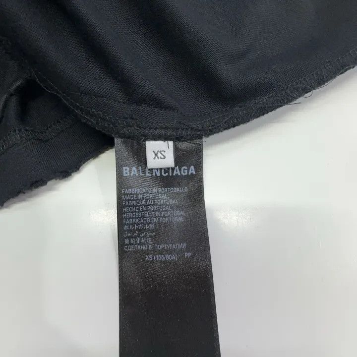 Balenciaga Balenciaga Abstract Logo Print Short Sleeve T-Shirt 0079 Size US XS / EU 42 / 0 - 5 Thumbnail