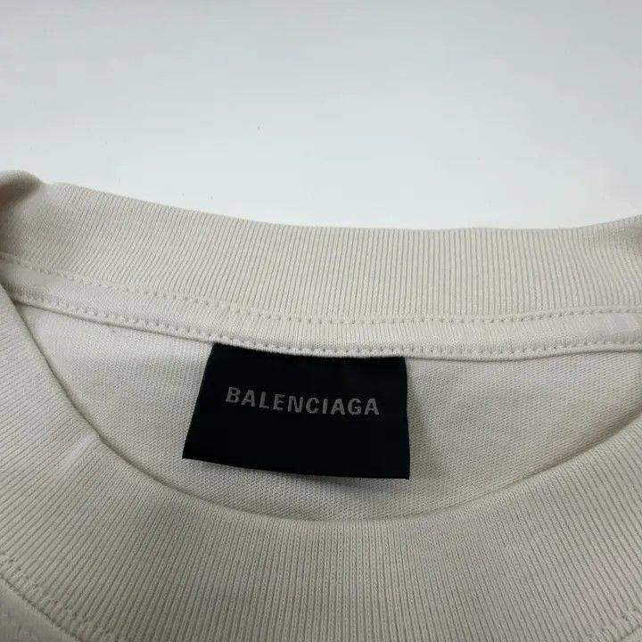 Balenciaga Balenciaga Logo Print Casual Short Sleeve T-Shirt 0079 Size US XS / EU 42 / 0 - 5 Thumbnail