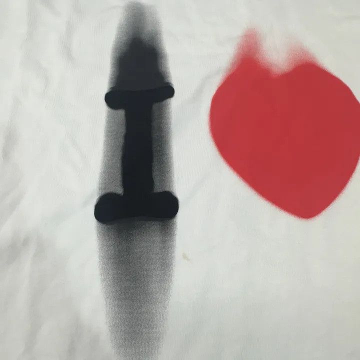 Balenciaga Balenciaga SS23 I Love Heart Print T-Shirt 0079 Size US S / EU 44-46 / 1 - 8 Thumbnail