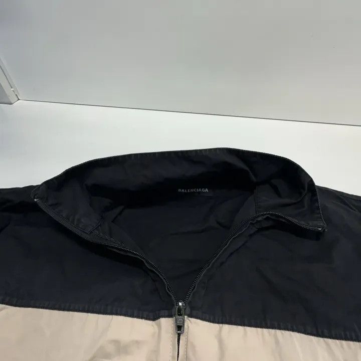 Balenciaga Balenciaga Color-Block High Neck Long Sleeve Jacket 0079 Size US L / EU 52-54 / 3 - 6 Thumbnail
